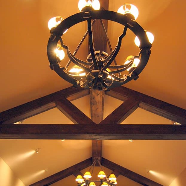 Rustic chandeliers