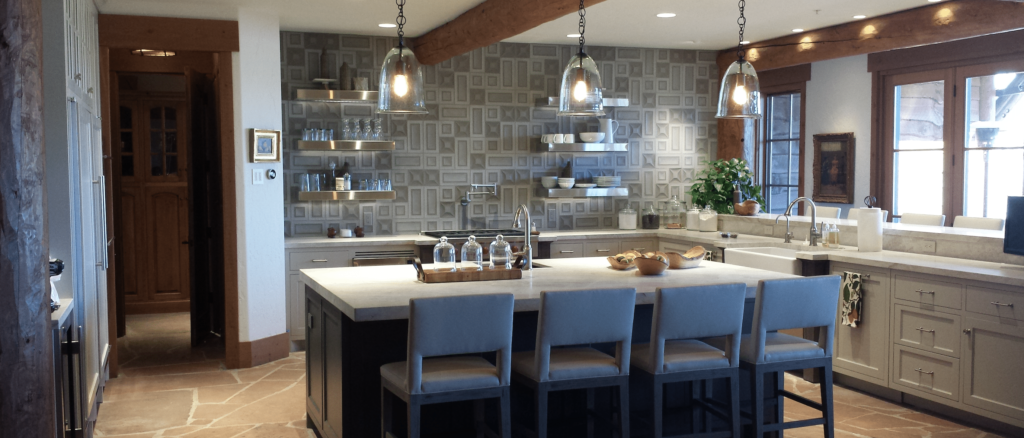 Beautiful kitchen design in Park City