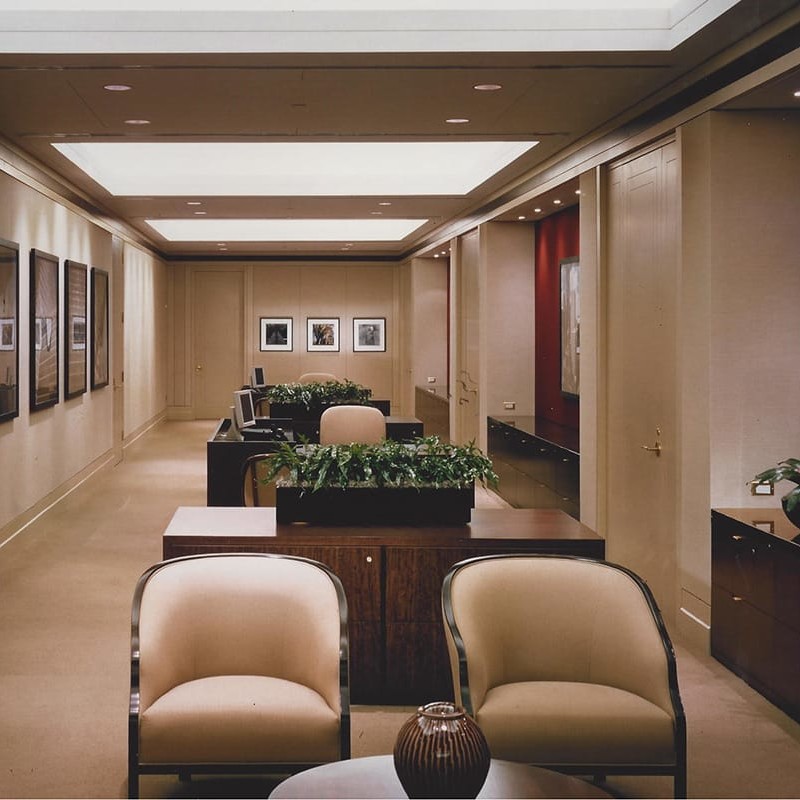 Corporate office space interior design
