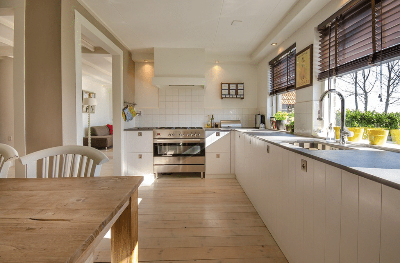 Modern rustic kitchen interior design